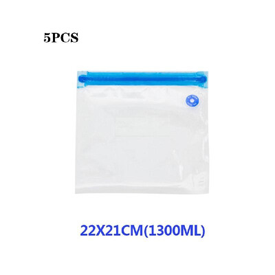 

5pcsset Vacuum Storage Bags Transparent Space Saver Seal Bag for Food Comforters Pillows 30 34
