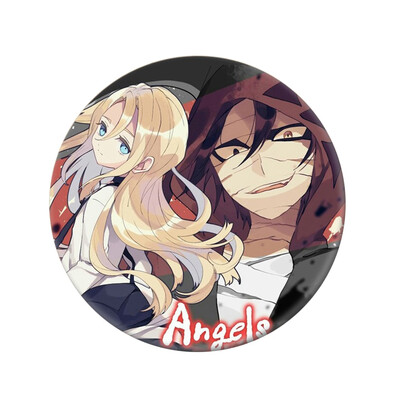 

1pcs Anime Angels of Death Cosplay Badge Cartoon Rachel Gardner Ray Brooch Pins Zack Collection bags Badges for Backpacks
