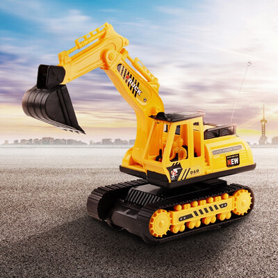 

Siaonvr RC Car Excavator Constructing Truck Crawler Digger Electric Toy Remote Control