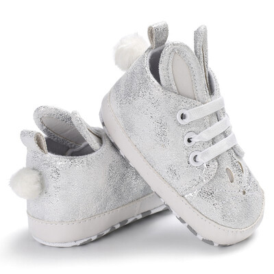 

Newborn baby PU Leather shoes Kids boys Infant Toddle First walks Fashion Rabbit Fretwork Soft soled Babe Loafer Sneakers 0-18M