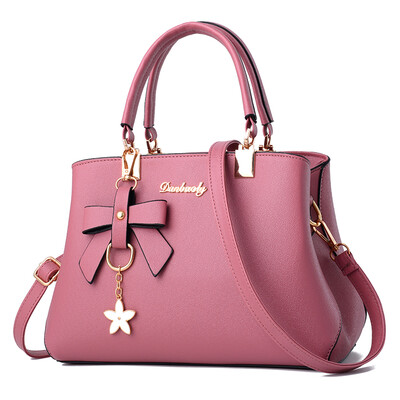 

Womens bag Korean fashion 100 sets of middle-aged mothers bag single shoulder bag mature handbag