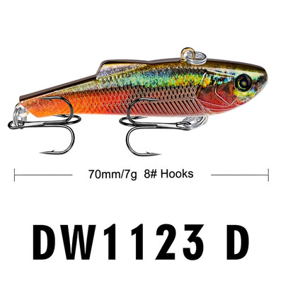 

VISSEN 1pcslot 7cm 7g Swim Fish Fishing Lure Artificial Hard Crank Bait Topwater Wobbler Mini Fishing Crankbait Lure Fishing