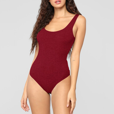 

Starmoon Fashion Women Sexy Solid Sleeveless Camis Jumpsuit Leotard Tops Open Back Romper