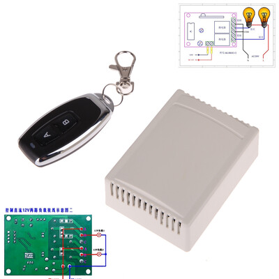 

2CH 433MHz Learning Code Receiver with Digital Wireless Remote Control