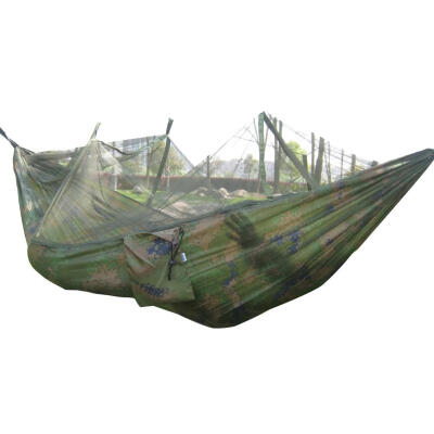 

Portable Travel Camping Outdoor Hammock Hanging Nylon Bed Mosquito Net