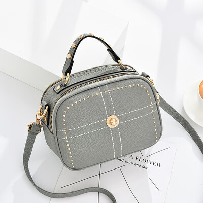 

Summer fashion ladys net red bag with one shoulder&one shoulder inclined bag