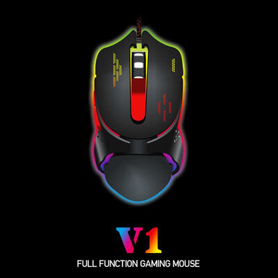 

Internet Cafe Colorful Backlit Gaming Mouse Glowing Mouse Breathing Light Wired Gaming Mouse