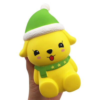 

Gotoamei Christmas Cute Dog Soft Scented Stuffed Slow Rising Toys Stress Relief Toy