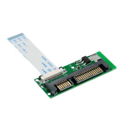 

LIF to SATA Adapter Card&Cable 18" 24-Pin LIF to 22-Pin 25" SATA SSD Converter