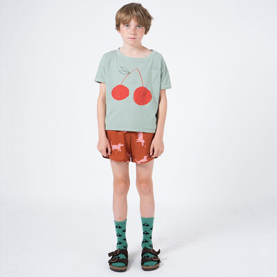 

Newborn Baby Kids Boy Girl Cartoon Fruit Short Sleeve T-shirt Tee Tops Clothes