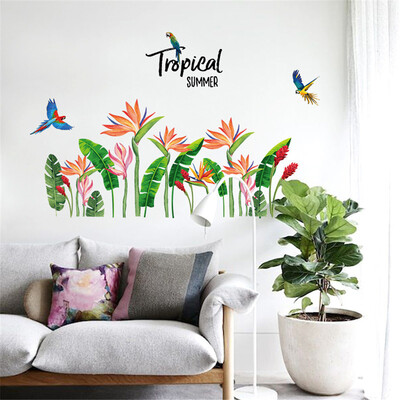 

〖Follure〗DIY Plant Removable Wall Decal Family Home Sticker Mural Art Home Decor