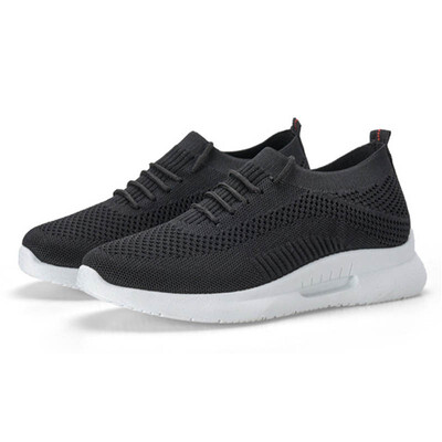 

FANCHENLAIKE ladies real flying woven breathable casual shoes 5858