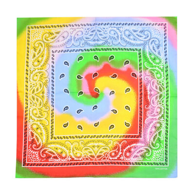 

New Gradient Sunflower Outdoor Multifunctional Cotton Bandana Women&Men Hip-hop Scarf