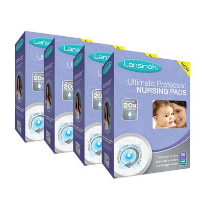 

Lansinoh Anti-Fluxing Pads Blue Lock Core Anti-Fluxing Pads High Absorption Milk Separating Pads Night Disposable Anti-Fluxing Pads 50 Packs 4 Boxes 200 Packs
