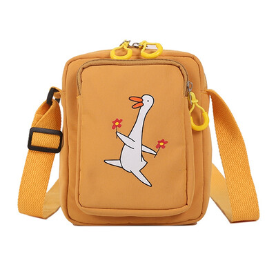 

Japanese Harajuku Academy Style Soft Sister Joker Sailing Cloth Bags Popular Student Bags Ugly Meng Hanging Small Bag Woman