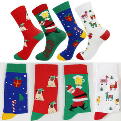 

Women Men Christmas Comfortable Thermal Cotton Sock Short Socks Warm