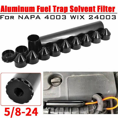

13 PcsSet Aluminum Fuel Trap Solvent Filter For NAPA 4003 WIX 24003 Auto Filters