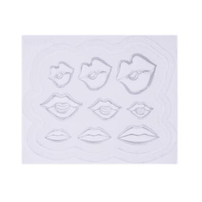 

Nail Silicone Mold 3D Carved Mold DIY Diamond Nail Art Templates Nail Decor