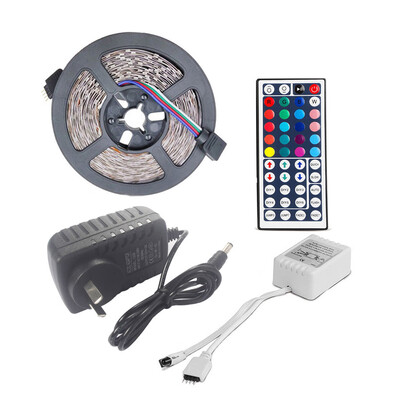 

〖Follure〗3-Meter No-Waterproof Flexible Color Changing RGB SMD 3528 180 LEDs Strip Light