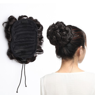 

Synthetic Hair Bun Extensions Messy Hair Scrunchies Hair Pieces for Women Hair Donut Updo Ponytail