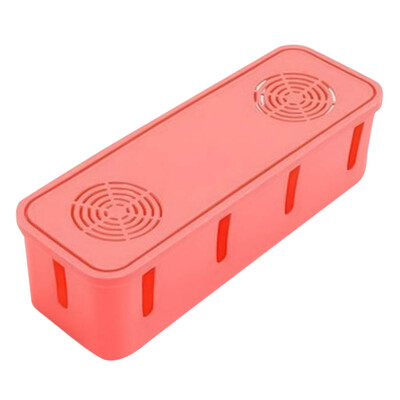 

Gobestart Cable Storage Box Wire Management Socket Tidy Organizer Home Room