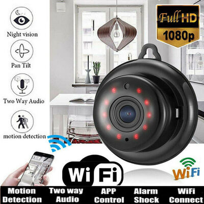 

US Mini Wireless 1080P HD WIFI IP Camera Smart Home Security Camera Night Vision