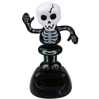 

Halloween Gifts Car Decorate Solar Dancing Toy Novelty Pumpkin Witch Ghost Mummy Zombie Doll Solar Powered Toys