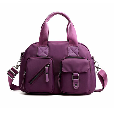 

Leisure one-shoulder bag Nylon Oxford womens bag Fashion 100-pack canvas oblique Bag Large Capacity cloth bag