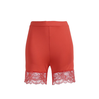 

Women Elastic Safety Lace Ice Silk Under Shorts Pants Cotton Leggings Render New