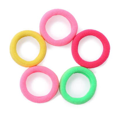 

100pcs Child Kids Girl Hair Holders Rubber Hair Band Elastics Accessories