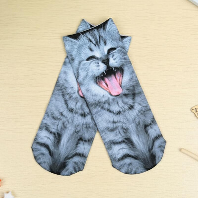 

New Sexy Unisex Socks Cute Colorful Cartoon 3D Print Low Cut Ankle Casual Socks