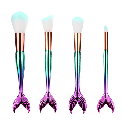 

〖Follure〗4PCS Make Up Foundation Eyebrow Eyeliner Blush Cosmetic Concealer Brushes