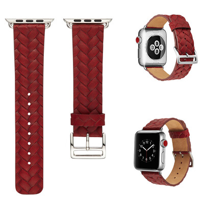 

〖Follure〗Fashion Leather Replacement Watch For Apple Smart Watch Series 123 38mm