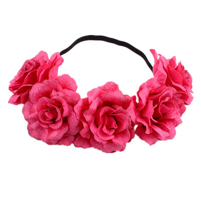 

〖Follure〗Handmade Flower Garland Halo For Wedding Flower wreath Decorations