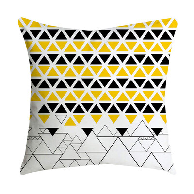 

〖Follure〗Pineapple Leaf Yellow Pillow Case Sofa Car Waist Throw Cushion Cover Home Decor