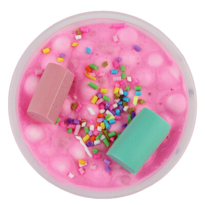 

Siaonvr Cute Candy Cotton Foam Strip Elasticity Slime Kids Relief Stress Toys Gift