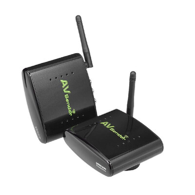 

150M PAT-330 24G Wireless AV Audio & Video Sender Transmitter & Receiver System for DVD DVR IPTV CCTV Camera TV