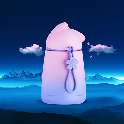 

Magic rabbit Double Walled Vacuum Insulated Travel Coffee Mug Stainless Steel Flask Sports Water Bottle