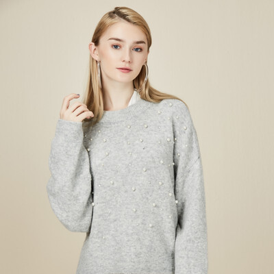

Colorific Pullover womens sweater pullover fashion simple 14580