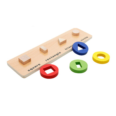

Tailored Color Shape Recognition Wooden Geometric Board Sorting Block Toys Kids Learning