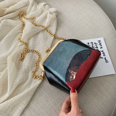 

Tailored Womens Fashion Wild Retro Slant Bag Single Shoulder Bag Purse Messenger Bag