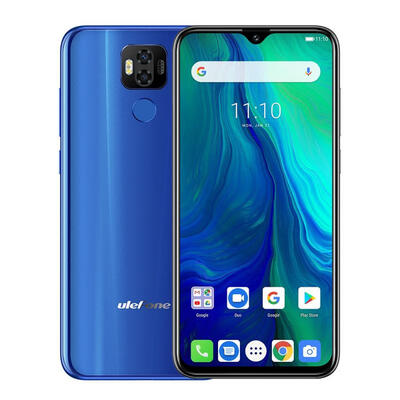

Ulefone power 6 Android 90 Helio P35 Octa-core 63 inch 6350mAh Big Battery 4GB 64GB MemoryEuropean-Union GSM