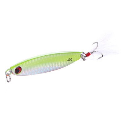 

3D Mini Fishing Lure Artificial Bait False Fish Shape Reusable Metal Feather Hard Lure Fishing Accessories