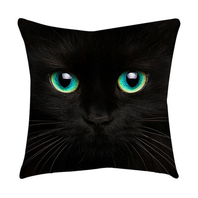 

〖Follure〗Rose Black Gold Cushion Cover Square Pillowcase Home Decoratio