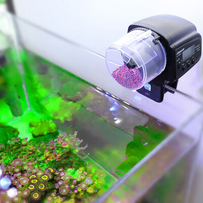 

Ktaxon Adjustable Automatic Aquarium Timer Auto Fish Tank Pond Food Feeder Feeding Black