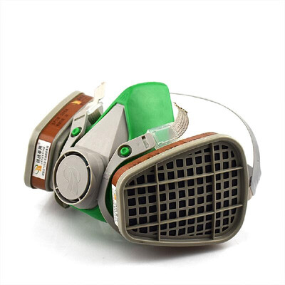 

JXYUEXING Painting Spraying N95 Gas Mask Respirator Set Activated Carbon Mask Anti-particulate Filters Anti-dust Anti-fog Mask
