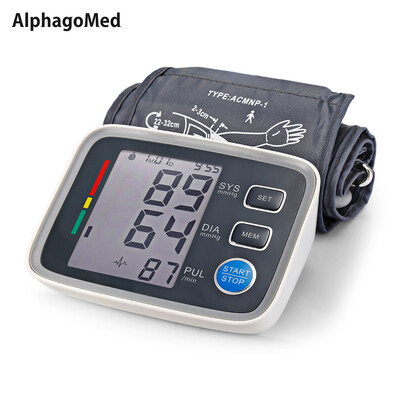 

AlphagoMed U80EH Upper Arm Electronic Blood Pressure Monitor Automatic Tonometer