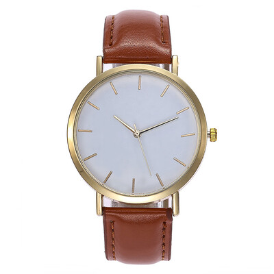 

Minimalist Women Watch Top brand Quartz Wrist Watch Retro Silica Gel Casual Leather Ladies Bracelet Watches reloj mujer 2018 &Ff