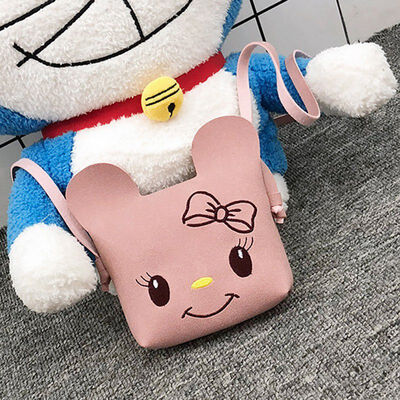 

Mini Shoulder Bags Cartoon Women 2019 Cute Cat Shape Flap Hasp Cross-body Handbag Fashion Girls Kids PU Shoulder Messenger Bag