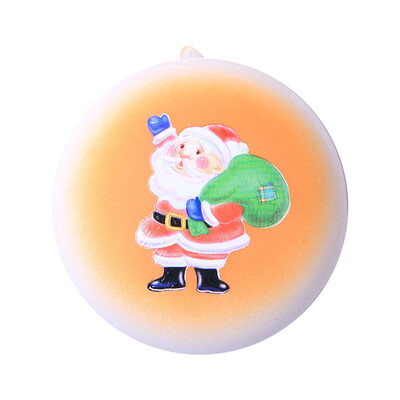 

Tailored Christmas Santa Claus Bread Slow Rising Scented Relieve Stress Toy Key Pendant